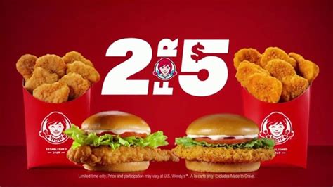 Wendy's 2 for $5 TV Spot, '¡Un 2 for $5 bien hecho!'