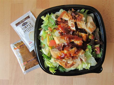 Wendy's BBQ Ranch Chicken Salad