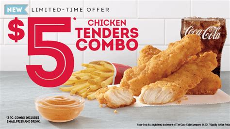 Wendy's Chicken Tenders Combo