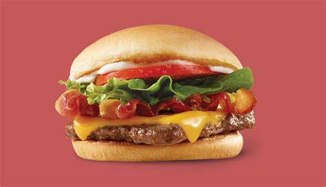 Wendy's Jr. Bacon Cheesburger