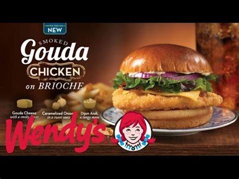 Wendy's Smoked Gouda Chicken
