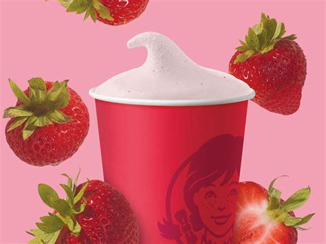 Wendy's Strawberry Frosty logo