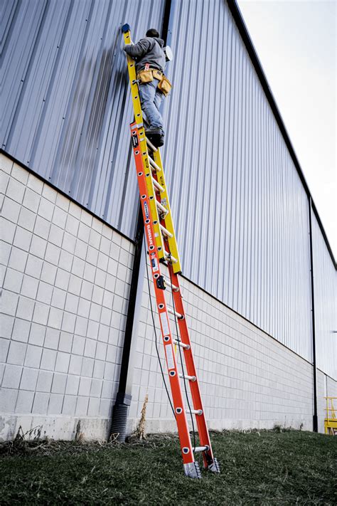 Werner GLIDESAFE Fiberglass Extension Ladder tv commercials