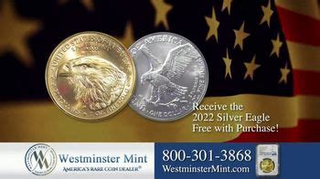 Westminster Mint 2022 $50 American Gold Eagle TV Spot, 'Key Date Coins' created for Westminster Mint