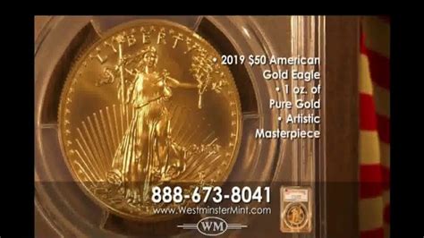 Westminster Mint TV Spot, '2019 $50 American Golf Eagle Coin'