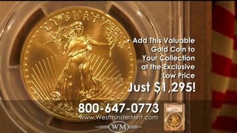 Westminster Mint TV commercial - 2019 $50 American Golf Eagle Coin