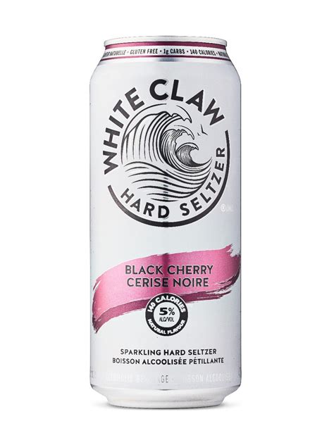 White Claw Hard Seltzer Black Cherry logo