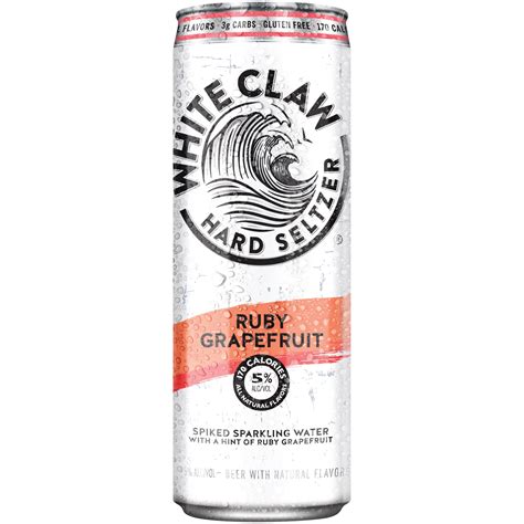 White Claw Hard Seltzer Ruby Grapefruit logo