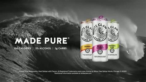 White Claw Hard Seltzer TV commercial - 100 Calories