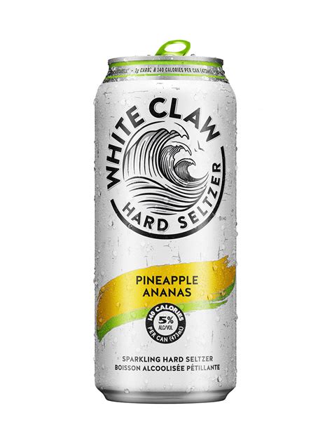 White Claw Hard Seltzer Vodka + Soda Pineapple logo