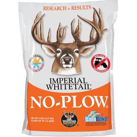 Whitetail Institute of North America Imperial No Plow logo