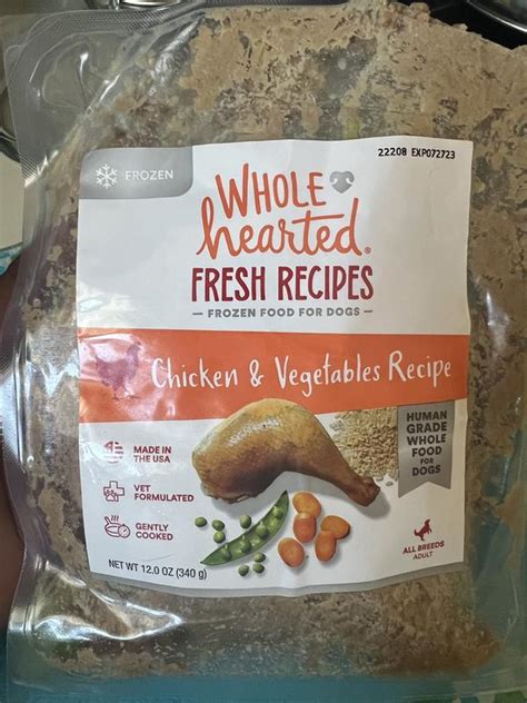 WholeHearted Fresh Frozen Chicken Recipe Dog Food tv commercials