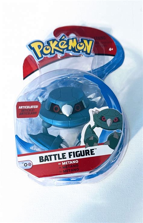 Wicked Cool Toys Pokémon 3 Inch Battle Figures: Metang