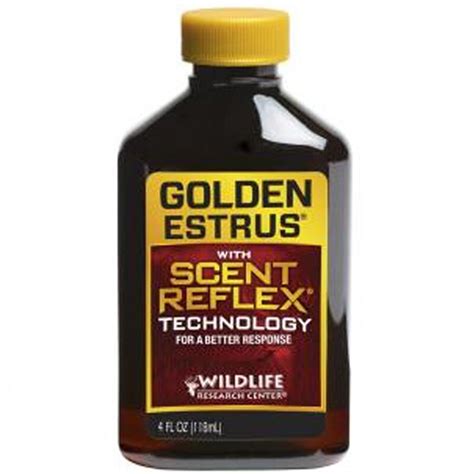 Wildlife Research Center Golden Estrus with Scent Reflex Technology logo