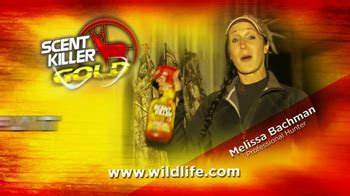 Wildlife Research Center Scent Killer Gold TV Commercial Feturing Melissa Bachman