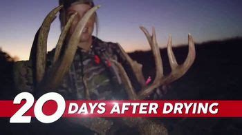 Wildlife Research Center Scent Killer Gold TV Spot, '20 Days' Featuring Tiffany Lakosky