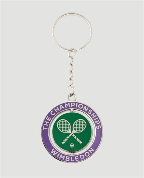 Wimbledon Spinning Championships Logo Keyring tv commercials