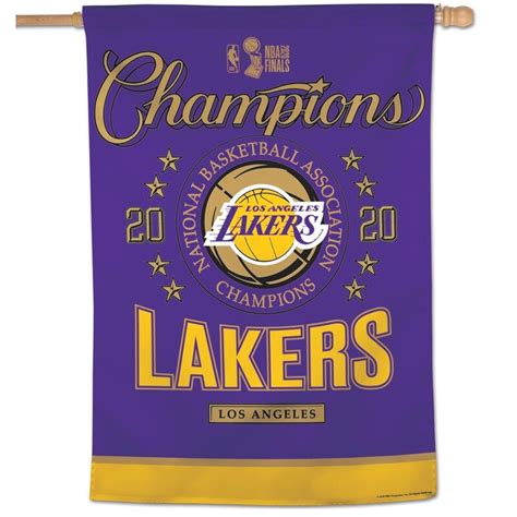 WinCraft Los Angeles Lakers 2020 NBA Champions Locker Room Double-Sided Towel logo