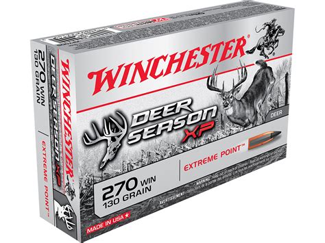 Winchester Deer Season XP .270 130-Grain 270 Win