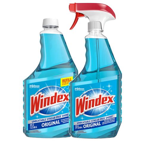 Windex Original Glass Cleaner Refill logo