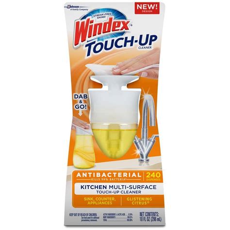 Windex Touch-Up Cleaner Kitchen tv commercials