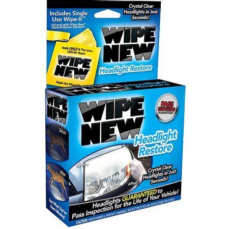 Wipe New Headlight Restore logo