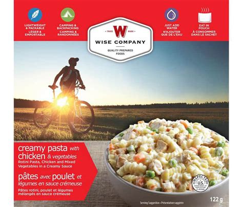 Wise Company Creamy Vegetable Pasta logo