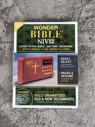 Wonder Bible NIV logo