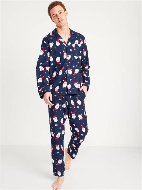 Wondershop Men's Holiday Car Flannel Pajama Set - Navy logo