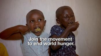 World Food Programme TV commercial - Stop Hunger. Start Peace.