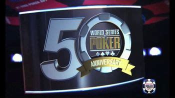 World Series Poker App TV commercial - 50th Anniversary: Start Spreading the News