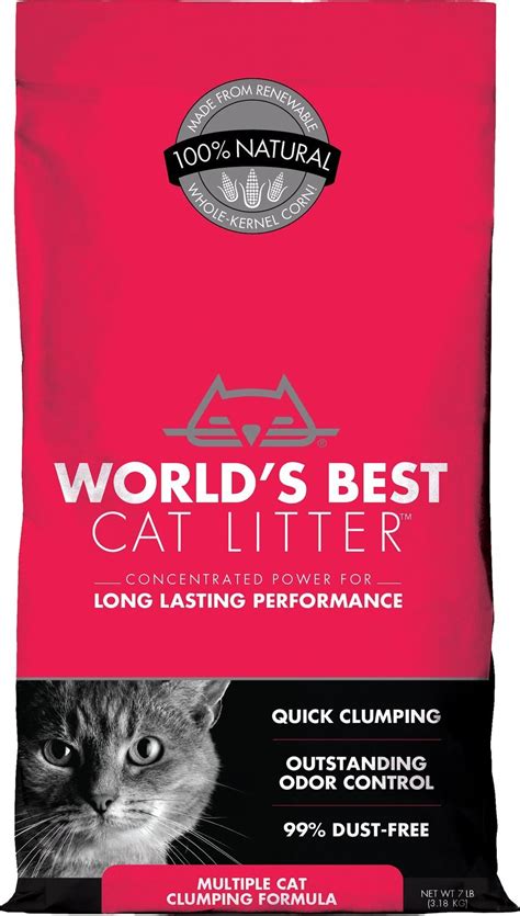 World's Best Cat Litter Scoopable Multiple Cat Clumping Formula logo