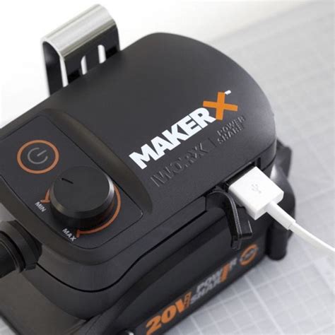 Worx 20V MakerX Power Hub logo