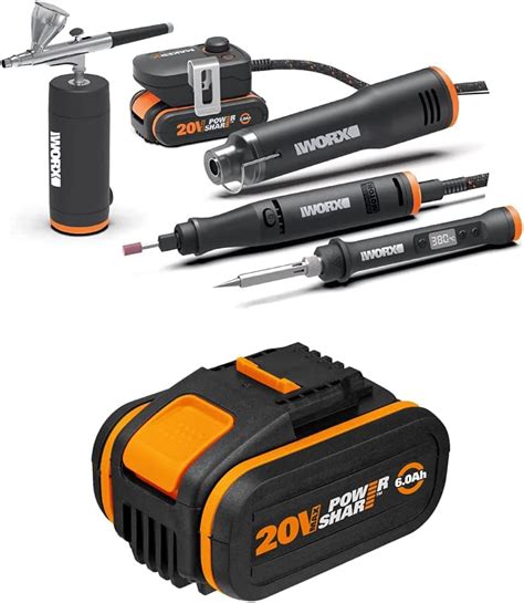 Worx 20V MakerX Rotary Tool logo