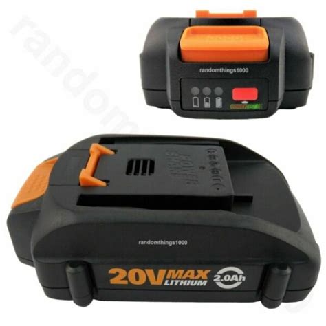 Worx 20V Power Share 2.0 Ah Battery logo