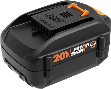 Worx 20V Power Share 4.0 Ah Battery logo