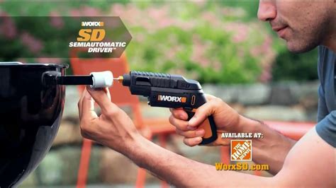 Worx SD Semi-Auto Driver TV Commercial