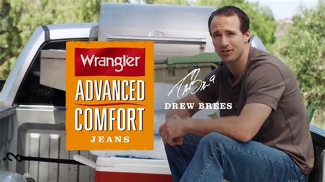 Wrangler Advanced Comfort Jeans TV Spot, 'Kid Tackle' Featuring Drew Brees