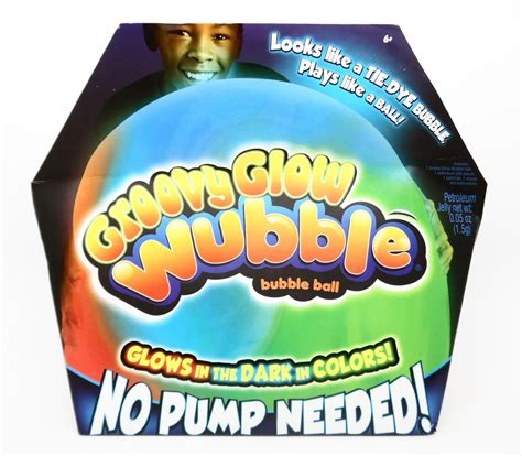 Wubble Bubble Ball Groovy Glow Wubble logo