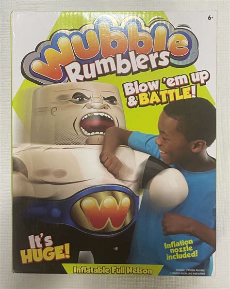 Wubble Bubble Ball Rumblers Inflatable Full Nelson logo