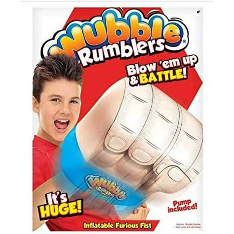 Wubble Bubble Ball Rumblers Inflatable Furious Fist logo