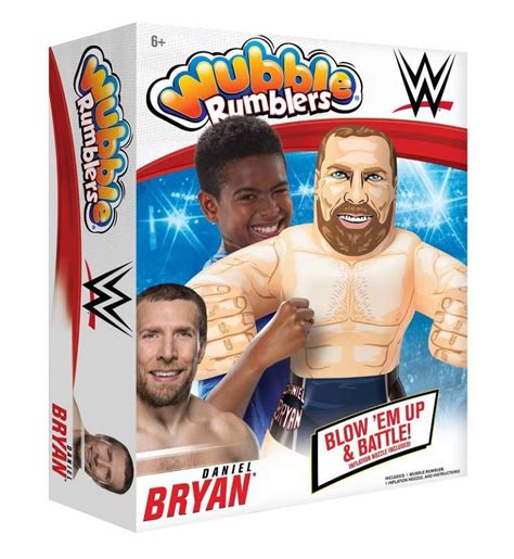 Wubble Bubble Ball WWE Wubble Rumblers Daniel Bryan logo