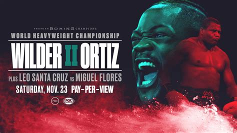 XFINITY On Demand Pay-Per-View: World Welterweight Championship: Wilder vs. Ortiz 2 logo
