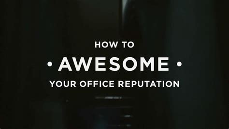 Xfinity On Demand TV Spot, 'How to Awesome: Office Reputation'