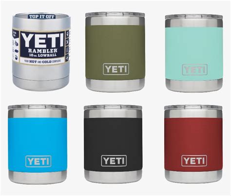 YETI Coolers Rambler 10 oz. Lowball logo