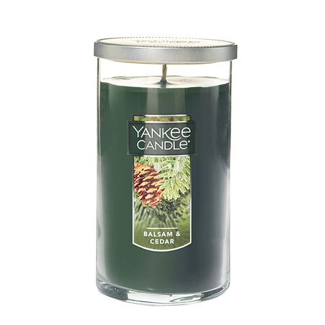 Yankee Candle Perfect Pillar Candle: Balsam & Cedar logo