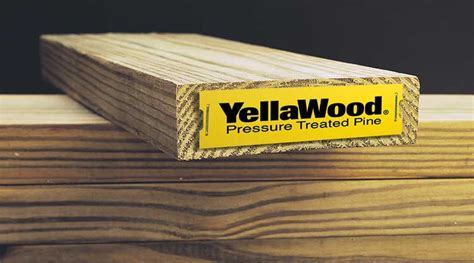 YellaWood Pressure Treated Pine logo