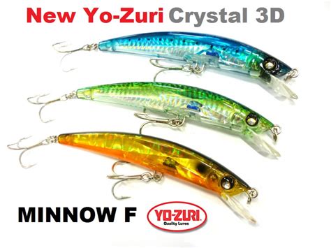 Yo-Zuri Fishing 3D Crystal Minnow