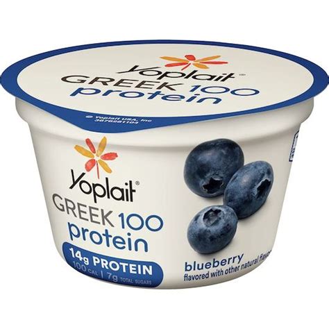 Yoplait Blended Blueberry Greek Yogurt logo