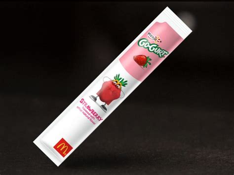 Yoplait Go-Gurt Strawberry Yogurt logo